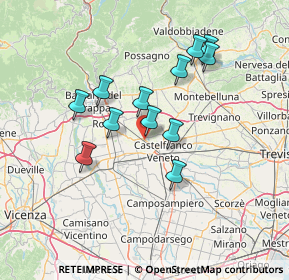 Mappa , 31030 Castello di Godego TV, Italia (12.05333)