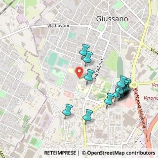 Mappa Via D'azeglio Massimo, 20833 Giussano MB, Italia (0.541)