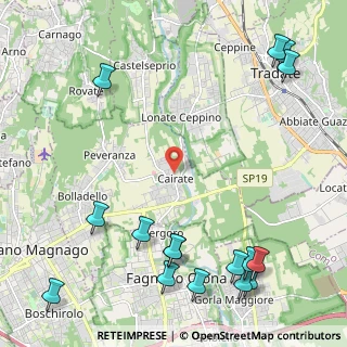 Mappa Via Monastero, 21050 Cairate VA, Italia (3.12313)