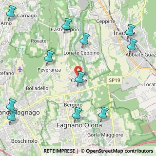 Mappa Via Monastero, 21050 Cairate VA, Italia (2.90909)