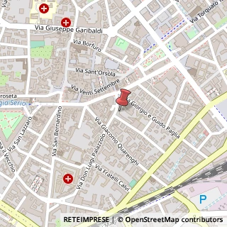 Mappa Via Silvio Spaventa, 7, 24122 Bergamo, Bergamo (Lombardia)