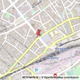 Mappa Viale Papa Giovanni XXIII, 100, 24121 Bergamo, Bergamo (Lombardia)