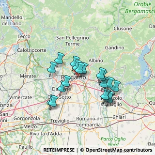 Mappa Via della Clementina, 24125 Bergamo BG, Italia (11.54842)