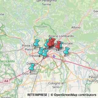 Mappa Bergamo - piaz.le Marconi, 24121 Bergamo BG, Italia (3.54091)
