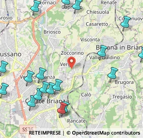 Mappa Via Rossini, 20842 Besana in Brianza MB, Italia (2.91)