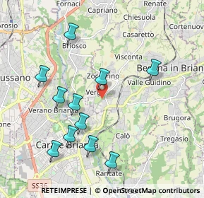 Mappa Via Rossini, 20842 Besana in Brianza MB, Italia (2.03091)