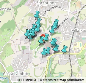 Mappa Via Rossini, 20842 Besana in Brianza MB, Italia (0.2963)