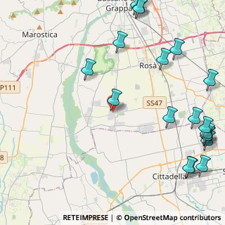 Mappa Via Don Luigi Sturzo, 36056 Baracche VI, Italia (6.3355)
