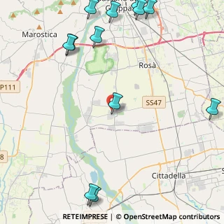 Mappa Via Don Luigi Sturzo, 36056 Baracche VI, Italia (6.225)