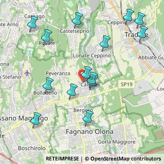 Mappa Via Anforelli, 21050 Cairate VA, Italia (2.33786)