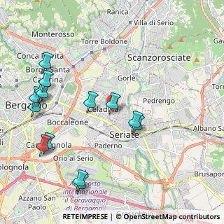 Mappa Via Dante, 24020 Gorle BG, Italia (2.42429)