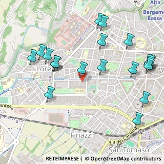 Mappa Via Francesco Coghetti, 24128 Bergamo BG, Italia (0.616)
