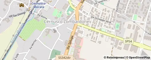 Mappa Cernusco Lombardone