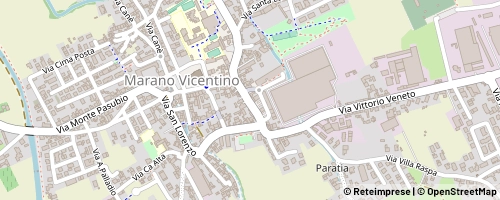 Mappa Marano Vicentino