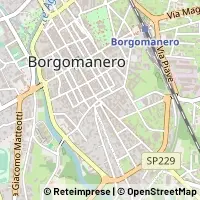 Kaart Borgomanero