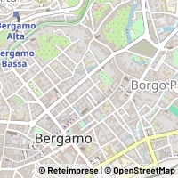 Mapa Bergamo