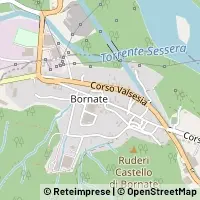 Mapa Serravalle Sesia