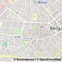 Map Bergamo