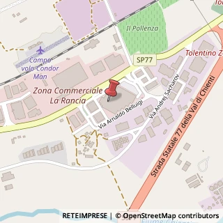 Mappa Contrada Cisterna, 62029 Tolentino, Macerata (Marche)
