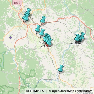 Mappa Via Giuseppe Savastano, 53014 Monteroni d'Arbia SI, Italia (8.24895)