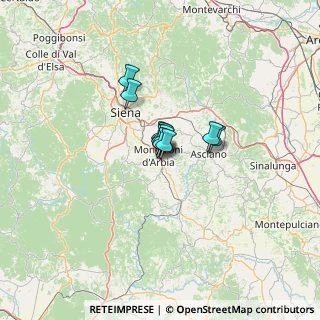 Mappa Via Giuseppe Savastano, 53014 Monteroni d'Arbia SI, Italia (9.30636)