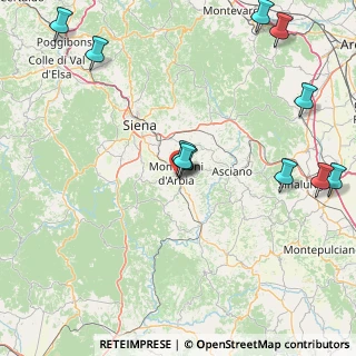 Mappa Via Sardegna, 53014 Monteroni d'Arbia SI, Italia (21.44818)