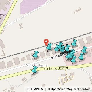 Mappa Via Rossini, 62029 Tolentino MC, Italia (0.132)