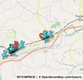 Mappa Via Rossini, 62029 Tolentino MC, Italia (2.44895)