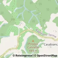 Mapa Rapolano Terme