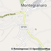 Hartă Montegranaro