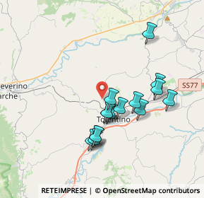 Mappa Contrada Riolante, 62029 Tolentino MC, Italia (3.348)