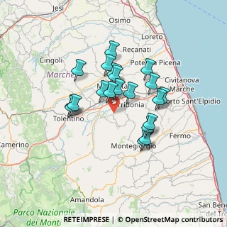Mappa 62014 Petriolo MC, Italia (11.412)