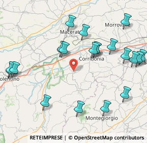 Mappa 62014 Petriolo MC, Italia (10.083)