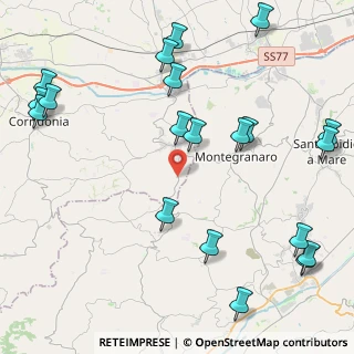 Mappa Via Sabbionara, 62015 Monte San giusto MC, Italia (5.836)