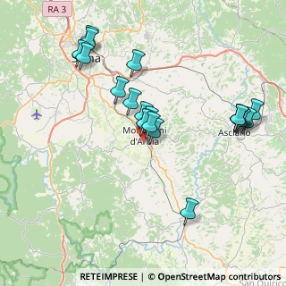 Mappa Via Agenore Fabbri, 53014 Monteroni d'Arbia SI, Italia (8.27316)