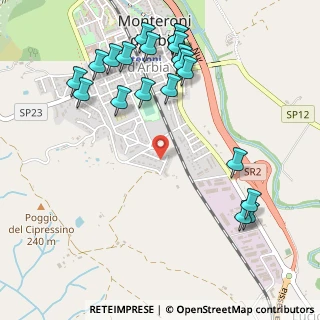 Mappa Via Paolo Lombardi, 53014 Monteroni D'arbia SI, Italia (0.635)