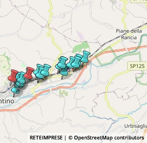 Mappa Via Arnaldo Belluigi, 62029 Tolentino MC, Italia (1.8765)