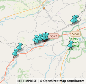 Mappa Via Arnaldo Belluigi, 62029 Tolentino MC, Italia (2.85667)