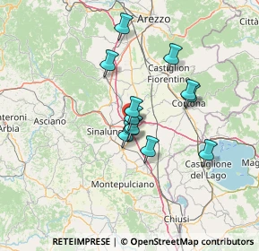 Mappa Via Ferrari, 52045 Foiano della Chiana AR, Italia (10.63167)