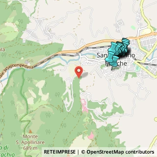 Mappa Viale Cappuccini, 62027 San Severino Marche MC, Italia (1.2335)