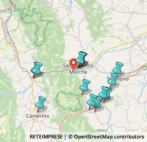 Mappa Viale Cappuccini, 62027 San Severino Marche MC, Italia (7.37923)