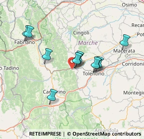 Mappa Viale Cappuccini, 62027 San Severino Marche MC, Italia (12.63)