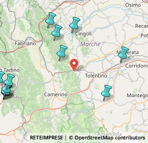 Mappa Viale Cappuccini, 62027 San Severino Marche MC, Italia (28.408)