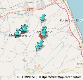 Mappa Strada Comunale Pozzetto, 63811 Sant'Elpidio a Mare FM, Italia (2.97167)