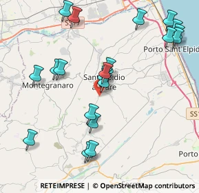 Mappa Strada Comunale Pozzetto, 63811 Sant'Elpidio a Mare FM, Italia (4.7515)