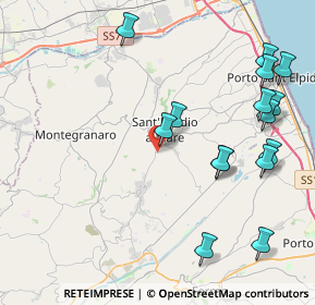 Mappa Strada Comunale Pozzetto, 63811 Sant'Elpidio a Mare FM, Italia (4.99067)