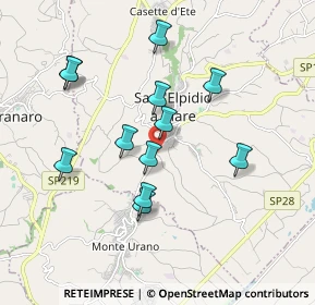 Mappa Strada Comunale Pozzetto, 63811 Sant'Elpidio a Mare FM, Italia (1.76167)