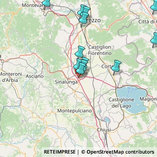 Mappa Str. Vicinale del Gorgo, 52045 Foiano della Chiana AR, Italia (20.07231)
