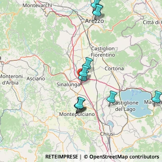 Mappa Str. Vicinale del Gorgo, 52045 Foiano della Chiana AR, Italia (21.49467)