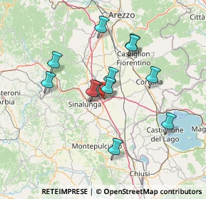 Mappa Str. Vicinale del Gorgo, 52045 Foiano della Chiana AR, Italia (12.92333)